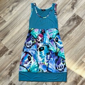 Watercolour Butterfly dress